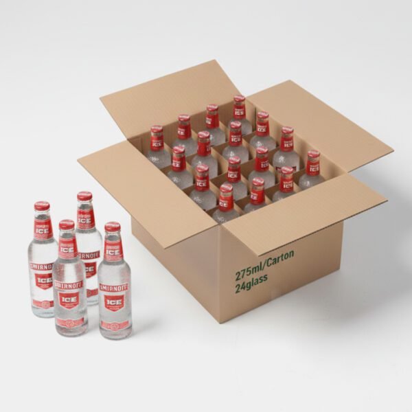 smirnof-ice-carton Smirnoff Ice Lemon 275ml/Carton/24 glass