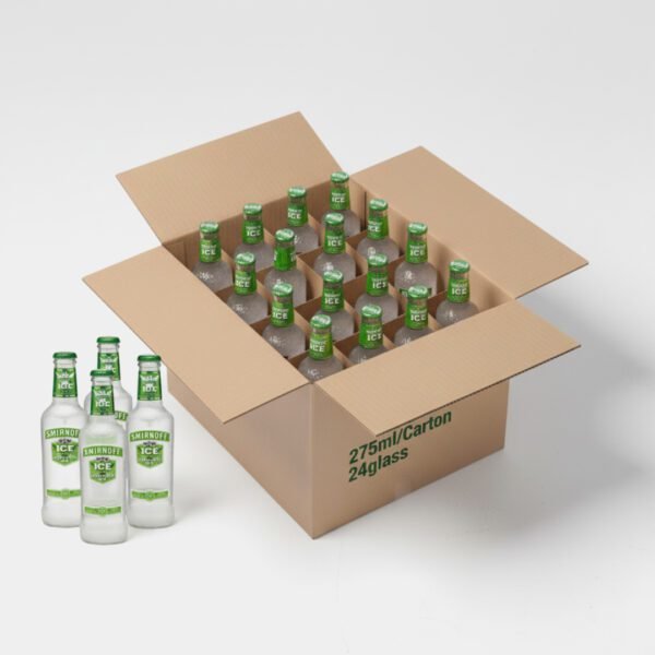 smirnof-ice-green-aple Smirnoff Ice Green Apple 275ml/Carton/24 glass bottle