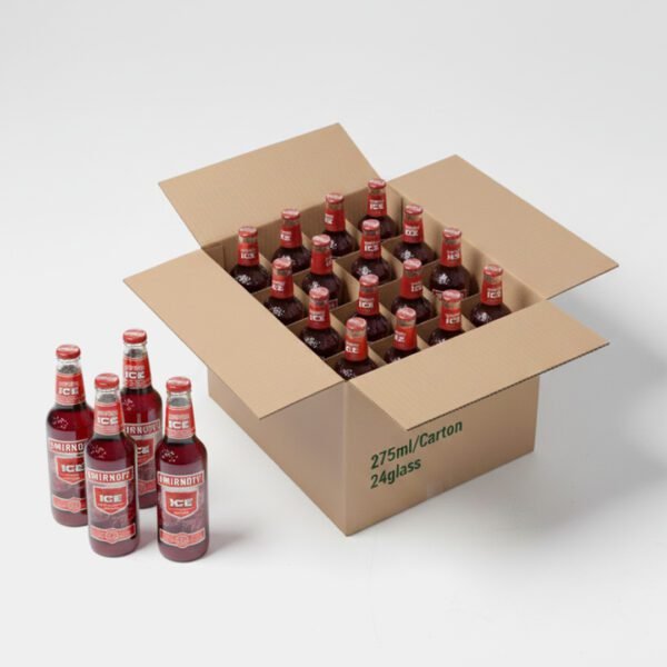 Smirnoff Ice Raspberry 275ml/Carton/24 glass